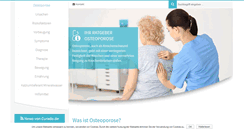 Desktop Screenshot of osteoporose.org